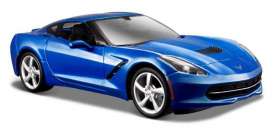 Chevrolet Corvette - 2014 blue - 1:24 - Maisto - 31505b - mai31505b | The Diecast Company