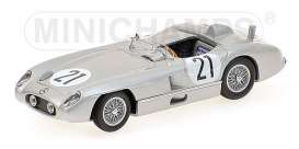 Mercedes Benz  - 1955 silver - 1:43 - Minichamps - 432553021 - mc432553021 | The Diecast Company