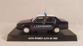 Alfa Romeo  - 90 1985 blue - 1:43 - Magazine Models - cara036 - magcara036 | The Diecast Company