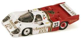 Porsche  - 1985 white/red - 1:43 - Spark - s3490 - spas3490 | The Diecast Company