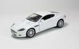 Aston Martin  - 2004 pearl white - 1:24 - Mondo Motors - mondo51059pw | The Diecast Company