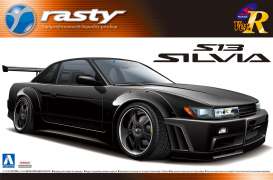 Nissan  - Silvia PS13 Rasty  - 1:24 - Aoshima - 05947 - abk05947 | The Diecast Company