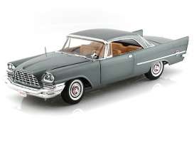 Chrysler  - 1957 gunmetal grey - 1:18 - Auto World - AMM1005 | The Diecast Company