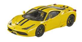 Ferrari  - 2013 yellow - 1:43 - Hotwheels Elite - mvBLY46 - hwmvBLY46 | The Diecast Company