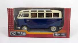 Volkswagen  - 1962 blue - 1:24 - Kinsmart - KT7005Wb | The Diecast Company