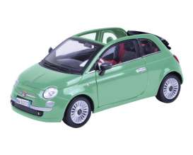 Fiat  - 2009 green - 1:24 - Motor Max - 73374gn - mmax73374gn | The Diecast Company