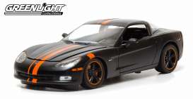 Chevrolet  - 2012 black/orange - 1:24 - GreenLight - 50227 - gl50227 | The Diecast Company