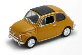 Fiat  - yellow - 1:24 - Welly - 22515y - welly22515y | The Diecast Company