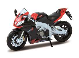 Aprilia  - 4 Factory bile red/black - 1:18 - Welly - 12833 - welly12833 | The Diecast Company