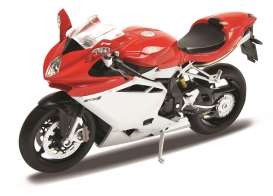 MV Agusta  - red/silver - 1:10 - Welly - 62807rs - welly62807rs | The Diecast Company