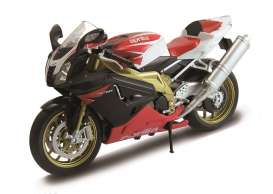 Aprilia  - RSV 1000R red/black/white - 1:10 - Welly - 62808F - welly62808F | The Diecast Company