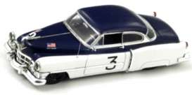 Cadillac  - 1950 white/blue - 1:43 - Spark - s2921 - spas2921 | The Diecast Company