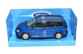 Volkswagen  - 2004 blue - 1:24 - Welly - 22459b - welly22459b | The Diecast Company