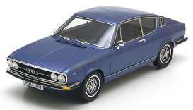 Audi  - 1971 blue - 1:18 - KK - Scale - kk18001b | The Diecast Company