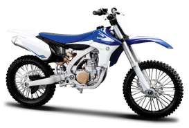 Yamaha  - 2012 blue/white - 1:12 - Maisto - 13021b - mai13021b | The Diecast Company