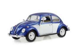 Volkswagen  - 1967 blue/white - 1:32 - Kinsmart - KT5373Wb | The Diecast Company