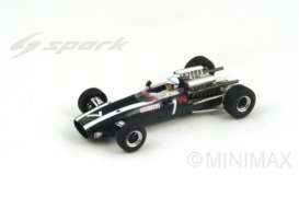 Cooper  - 1966 blue - 1:43 - Spark - S3521 - spaS3521 | The Diecast Company