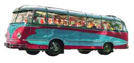 Magirus Deutz  - blue/red - 1:43 - Schuco - 8937 - schuco8937 | The Diecast Company