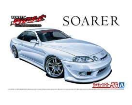 Toyota  - JZZ30 Soarer *Vertex* 1990  - 1:24 - Aoshima - 06133 - abk06133 | The Diecast Company