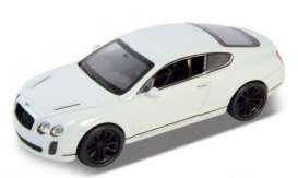 Bentley  - 2012 white - 1:34 - Welly - 43623w - welly43623w | The Diecast Company