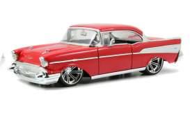 Chevrolet  - 1957 red - 1:24 - Jada Toys - 90434r - jada90434r | The Diecast Company
