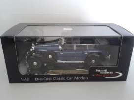 Mercedes Benz  - 1938 blue - 1:43 - Signature Models - sig43700b | The Diecast Company