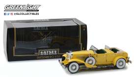 Duesenberg  - II SJ *the Great Gatsby* 1934 yellow - 1:18 - GreenLight - 12927 - gl12927 | The Diecast Company