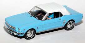 Ford  - Mustang 1964 light blue - 1:43 - Magazine Models - JBMustang-b - magJBMustang-b | The Diecast Company