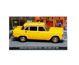 Checker  - yellow - 1:43 - Magazine Models - JBChecker - magJBChecker | The Diecast Company