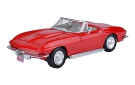 Chevrolet  - 1967 red - 1:24 - Motor Max - 73224r - mmax73224r | The Diecast Company