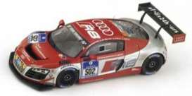 Audi  - 2014 red/silver - 1:43 - Spark - sg136 - spasg136 | The Diecast Company