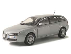 Alfa Romeo  - 159 2007 silver - 1:18 - Motor Max - 79166s - mmax79166s | The Diecast Company