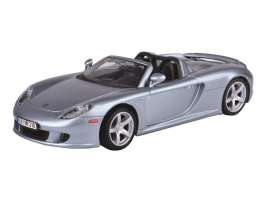 Porsche  - 2002 metallic grey/light blue - 1:24 - Motor Max - 73305gy - mmax73305gy | The Diecast Company