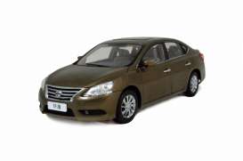 Nissan  - 2012 gold - 1:18 - Paudi Model - paudi2266gd | The Diecast Company