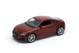 Audi  - 2014 metallic red - 1:24 - Welly - 24057r - welly24057r | The Diecast Company