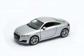 Audi  - 2014 silver - 1:24 - Welly - 24057s - welly24057s | The Diecast Company