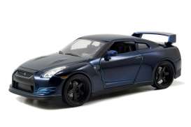 Nissan  - Skyline GT-R R35 dark blue - 1:24 - Jada Toys - 97036 - jada97036 | The Diecast Company