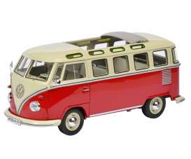 Volkswagen  - beige/red - 1:43 - Schuco - 8990 - schuco8990 | The Diecast Company