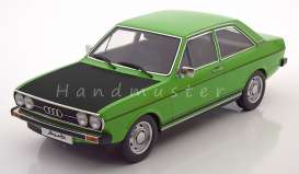 Audi  - 1972 green/black - 1:18 - KK - Scale - kkdc180032 | The Diecast Company