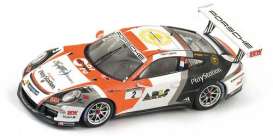 Porsche  - 2014 white/orange/black - 1:43 - Spark - sf082 - spasf082 | The Diecast Company