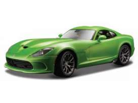 Dodge  - 2013 metallic green - 1:18 - Maisto - 31128gn - mai31128gn | The Diecast Company