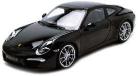 Porsche  - 2012 black - 1:18 - Welly - 18047bk - welly18047bk | The Diecast Company