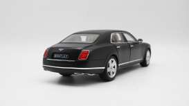 Bentley  - Mulsanne 2014 matt black - 1:18 - Rastar - rastar43800bk | The Diecast Company