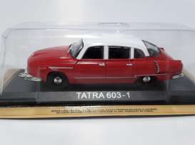 Tatra  - 603-1 red/white - 1:43 - Magazine Models - lcTATRA - maglcTATRA | The Diecast Company