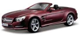 Mercedes Benz  - 2012 red - 1:18 - Maisto - 31196r - mai31196r | The Diecast Company