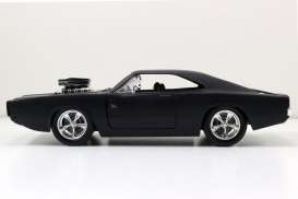 Dodge  - Charger F&F 1970 matt black - 1:24 - Jada Toys - 97174 - jada253203012 | The Diecast Company