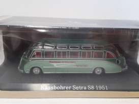 Kassbohrer  - Setra S8 1951 green - 1:72 - Magazine Models - 7163134 - magBUS7163134 | The Diecast Company