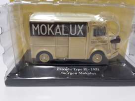 Citroen  - 1951 creme/brown - 1:43 - Magazine Models - HY6 - magHY6 | The Diecast Company