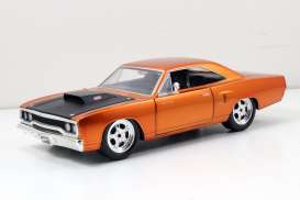 Plymouth  - Road Runner F&F 1970 copper - 1:24 - Jada Toys - 253203030 - jada97126 | The Diecast Company