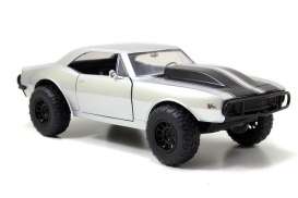 Chevrolet  - 1967 silver with black stripes - 1:24 - Jada Toys - 97166 - jada253203022 | The Diecast Company